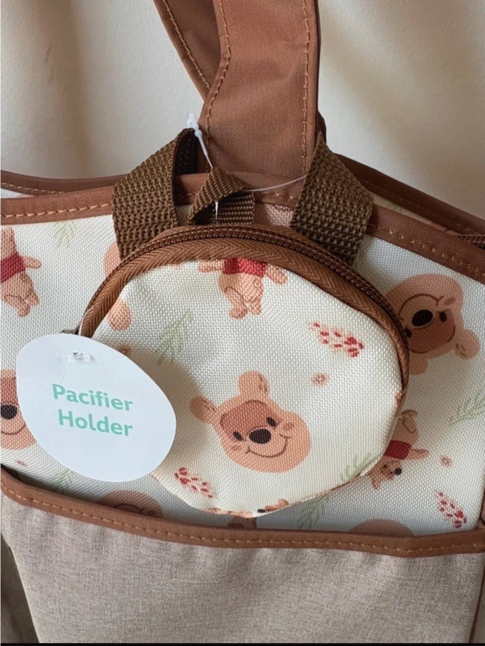 Disney Winnie the Pooh Multi-Functional Large Travel Diaper Bag Changing Pad